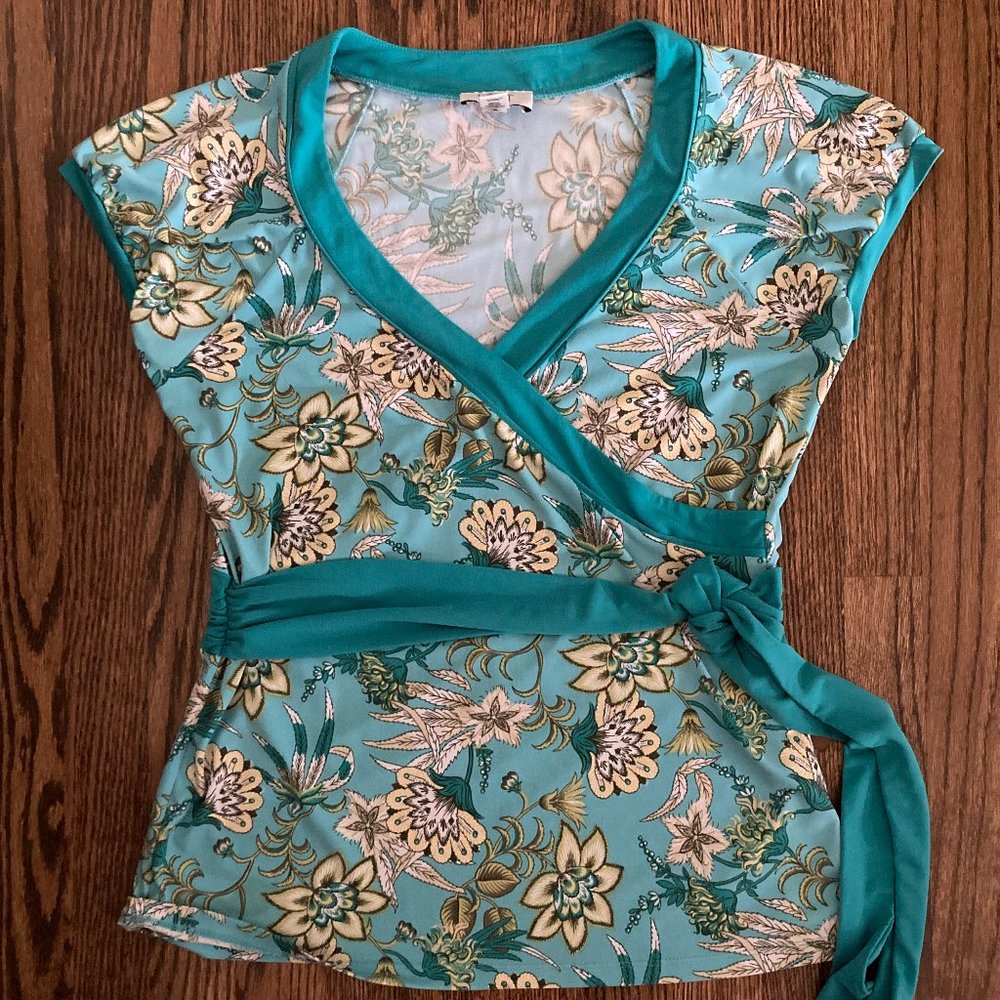 Loft Women's Cap Sleeve Shirt